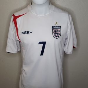 Official x-static Umbro Beckham football Jersey